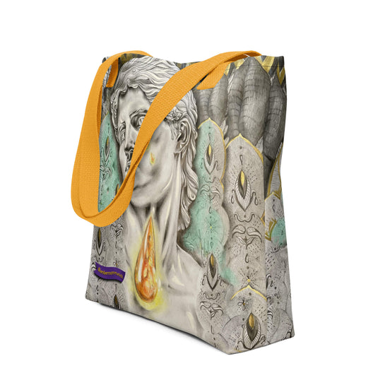"Bernstein, Tränen der Götter" · Stofftasche · Bernstein & München Kunst-Serie