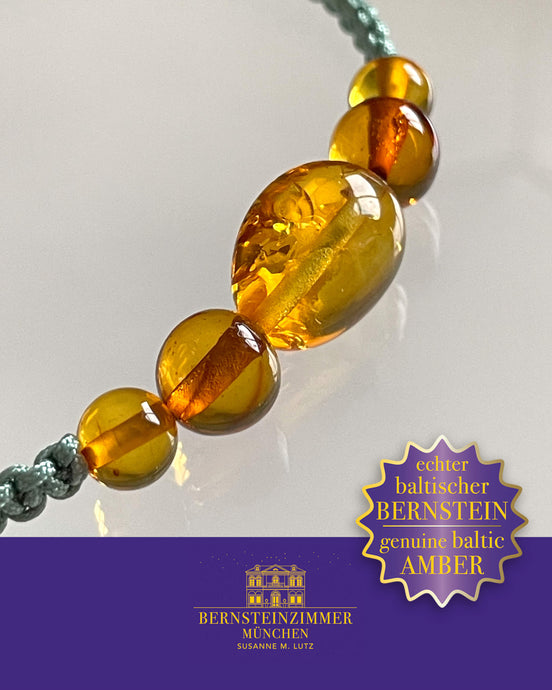 "Resi" Bernstein-Banderl Gr. M · Unikat Nr.10